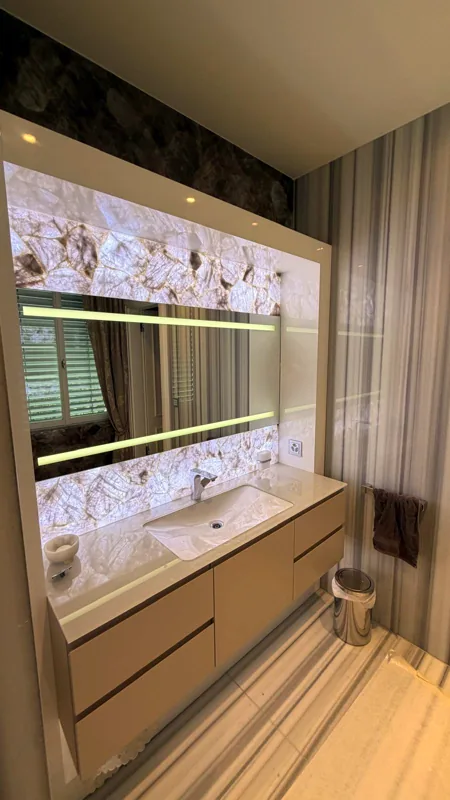 Montreux : rénovation complète d'un appartement de luxe