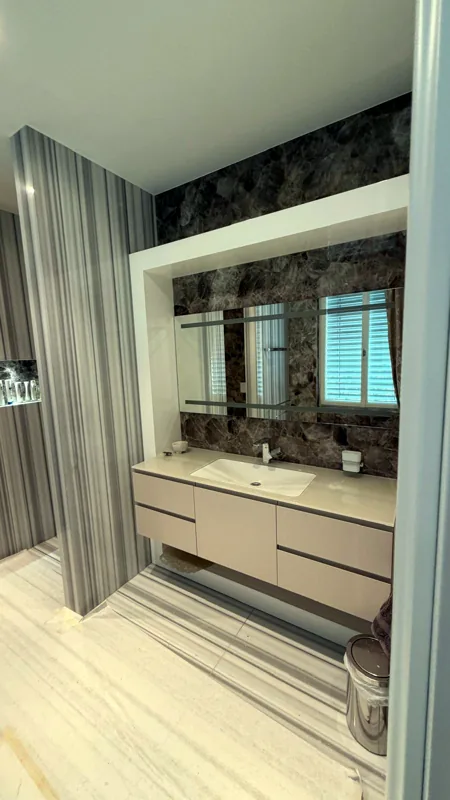 Meuble vasque et rangements
